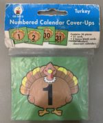 Numeros calendario diseño pavo (CD5413)