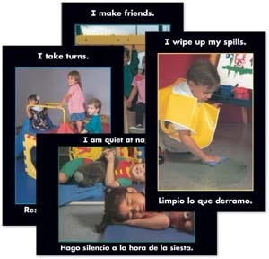 Posters de reglas en ingles y español (WPH99055)