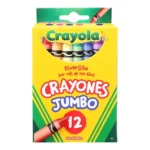 Crayones Jumbo caja 12 marca Crayola