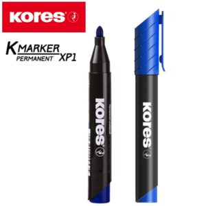 MARCADOR PERMANENTE 20933 XP1 AZUL  P/BALA KORES Unidad