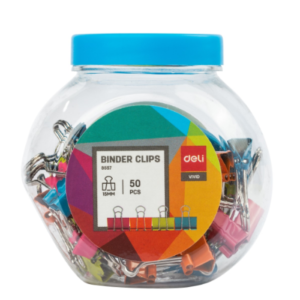 Tarro prensas colores 19mm (25 unidades) marca Deli