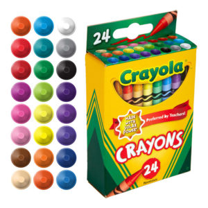 Crayones caja 24 marca Crayola