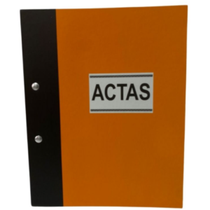 Libro Contabilidad Actas 100 Folios