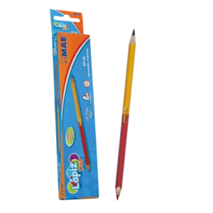 Lápiz Bicolor Triangular rojo/grafito unidad