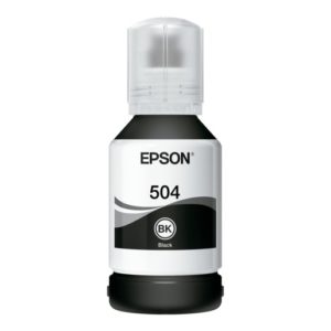 Botella de tinta Negra Epson 504