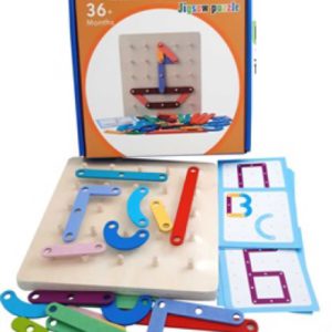 Juego de Copiar la figura con fichas (DD1291)