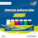 Tempera Buho Básica 6 Colores