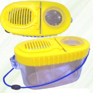 Bolso plástico para llevar insectos con lupa (JU2529)
