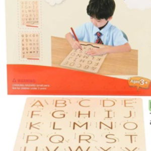 Tabla de Madera para Aprender a Escribir 23 x 19 cm (DD1486)