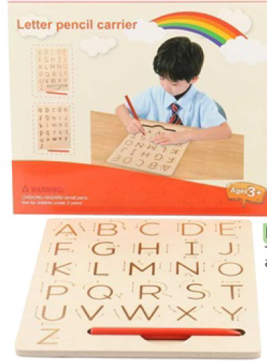 Tabla de Madera para Aprender a Escribir 23 x 19 cm (DD1486)