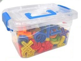 Números de ensarte en caja de plástico (DD1229)