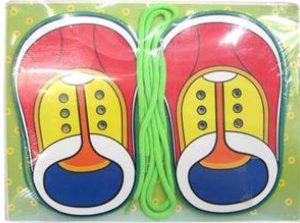 Juego didáctico de madera para atar (DD1480)