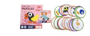 Juego estilo tangrama de animales (DD1211)