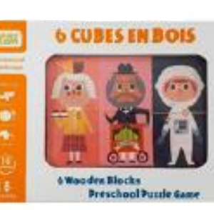 Cubo rompecabezas de personajes (DR1028)