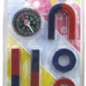 Set didáctico de magnetos con brújula (JU2869)