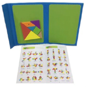 Juego estilo tangrama magnético (DD1214)