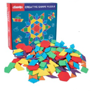 Juego Estilo Tangrama de Madera (DD1383)