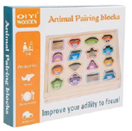 Juego de Madera Coincidencias de formas (DD1476)