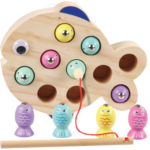JUEGO DE PESCAR DE MADERA (DD1353)