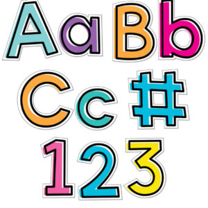 Letras, números y símbolos para rotular. 4in Kind Vibes (CD130095)