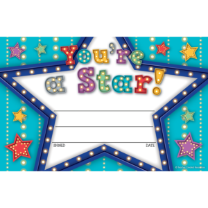 Certificado Marquee You're a Star  (TCR5485)