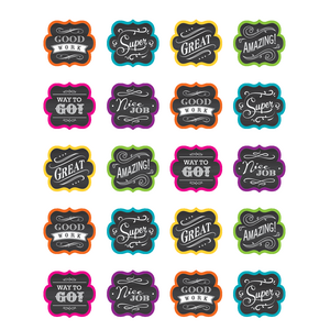 Calcomanías  Chalkboard Brights(TCR5618)