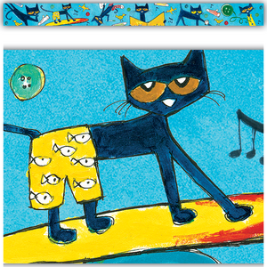 Borde de pizarra Pete the Cat   (TCR60325)