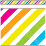 Borde de pizarra Brights 4Ever Stripes (TCR6927)