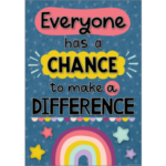 Afiche Everyone Has a Chance to Make a Difference (TCR7447)