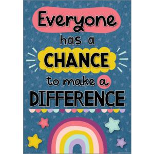 Afiche Everyone Has a Chance to Make a Difference (TCR7447)