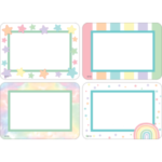 Distintivos adhesivos Pastel Pop  (TCR8421)