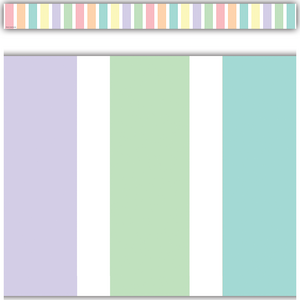 Borde de pizarra Pastel Pop Stripes  (TCR8444)