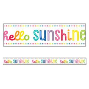 Borde de Hello Sunshine(CD108362)