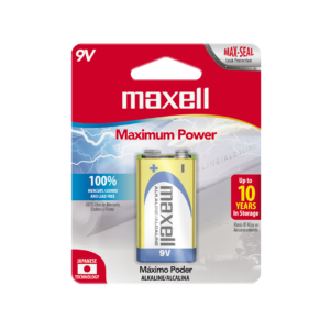Maxell Bateria Alkaline 9V cuadrada (CMS623)