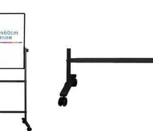 Pizarra rotafolio, con rodines 60x90cm.