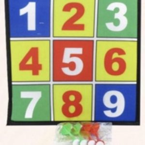 Juego tiro al blanco cuadrado de velcro(JD1079)