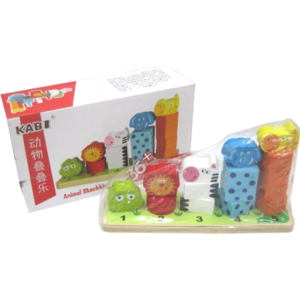 TORRE ENCASTRE MADERA ESTILO ANIMALITOS (DD1030)