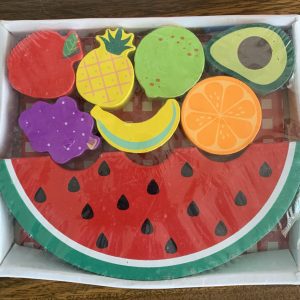 Balanza diseños varios (arca de Noe, granja y frutas)  (JU2738)