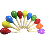 Maraca de madera unidad (DI1080)