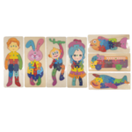 Rompecabezas de madera variedad de diseños (DR1070)