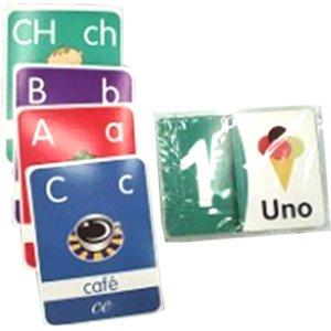 CARTONES DE LECTURA ALFABETO X28. (GP-DL1055)