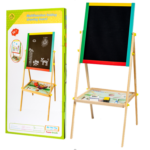 PIZARRA DE MADERA BLANCA / NEGRA DE ACTIVIDADES. (GP-DD1561)