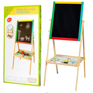 PIZARRA DE MADERA BLANCA / NEGRA DE ACTIVIDADES. (GP-DD1561)