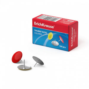 Cajas de chinches de colores 100 pzas Erickrause