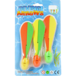 JUEGO FLECHA BUCEO X3 (JU2302)