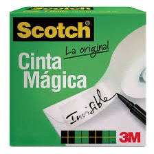 Cinta mágica Scotch caja 19mmx25,4m