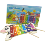 XILÓFONO CON FORMAS ANIMALES DE MADERA (GP-DD1107)