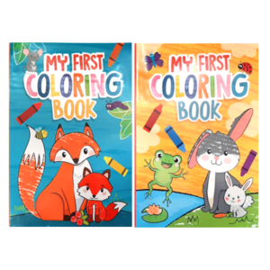 LIBRO COLOREAR 20X27CM MY FIRST COLOURING BOOK JUMBO 128 PAG. (GP-MD12153)