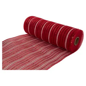 Malla decorativa roja 823cm
