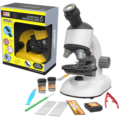 MICROSCOPIO COMPLETO EN CAJA. 100X600X1200 (DO1040)